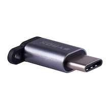 Micro Usb Giriş Type-C Uç Şarj Çıkış Dönüştürücü Syrox Dt14