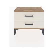 Arges Komodin 2 Çekmeceli 60x30x48 Çam-aytaşı Çam