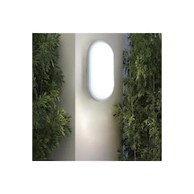 Horoz Aydos 20w Oval Beyaz Led Nem Su Geçirmez Banyo Bahçe Modern Tavan Lambası Beyaz Işık Modern Tavan Lambası