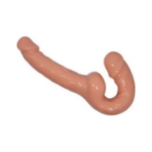 Morgece Çift Taraflı Kayışsız Süper Gerçekçi Strapless Penis