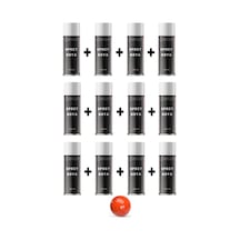 12 Adet Ral 2004 Turuncu Sprey Boya 400 Ml.