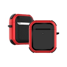 Apple Airpods 2 2.nesil Tank Kılıf - Kırmızı Altın