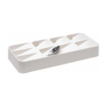 Deco Bella 50804 9 Bölmeli Çekmece Içi Kaşıklık Beyaz Plastik Beyaz Diğer