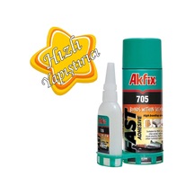 Hızlı Yapıştırıcı Şeffaf Güçlü 200 Ml Sprey + 50 Gr Yapıştırıcı