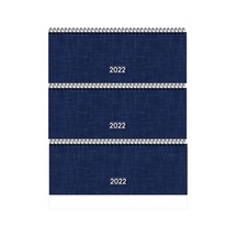 2022 Haftalık Spiralli Masa Takvimi--- 3 Adet -- 12x33.5 Cm Aj-65 Orta Boy