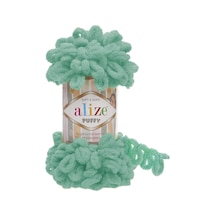 Alize Puffy El Örgü İpi (5 Li Paket) - 490-Mint