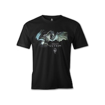Skyrim - Paartuhnax Siyah Erkek Tshirt