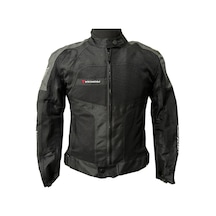Venom Ceket Dynamıc Siyah Gri Dört Mevsim Motosiklet Montu