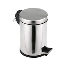 Pedallı Çöp Kovası Paslanmaz 5 Litre LS 0465 A Krom