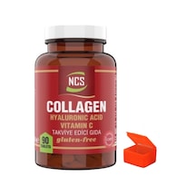 Ncs Kolajen Hyaluronic Acid Vitamin C Gluten Free 90 Tablet + Hap Kutusu
