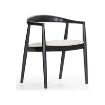 Kennedy Ahşap Sandalye Siyah