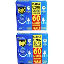 Raid Elektro Likit Sinek Kovucu Yedek Kutu 60 Gece 2'li