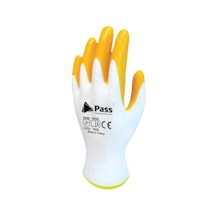 Pass Örme Nitril Kaplı İş Eldiveni 12 Çift