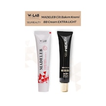 W-lab Kozmetik Madeleb Krem 40 ML + Selin Beauty Bb Cream Extra Light