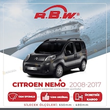 RBW Citroen Nemo 2008 - 2017 Ön Muz Silecek Takım