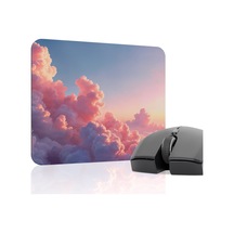 Bulutlar Kaymaz Dikişli Kauçuk Oyuncu Mousepad V4 - 22x18 Gaming Mouse Pad Fare Altlığı