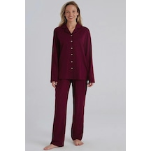 Eros 31800 Bordo Pamuklu Önden Düğmeli Kadın Pijama Takımı Çok Renkli Eros 31800 Bordo Pamuklu Önden Düğmeli Kadın Pijama Takımı Çok Renkli