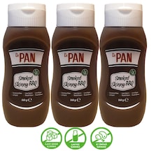 Dr. Pan Smoked Skinny Bbq Şeker İlavesiz Enerjisi %80 Azaltılmış Tütsü Aromalı Barbekü Sos 3 x 260 G