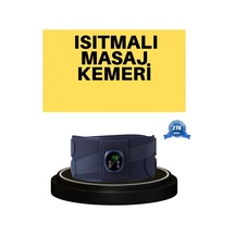Dijital Ekranlı Isıtmalı Masaj Kemeri Bel Çevresi 100 Cm Altı İçin Uygun