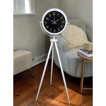 River World Ayaklı Saat Tripod Rengi Beyaz Royal Gold Rakamlı Çok Renkli 99211971