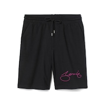 Blackpink Jennie Signature Erkek Siyah Şort Siyah