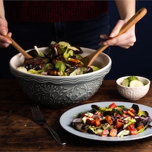 Mason Cash Nautical Mixing Bowl 26cm Gri Karıştırma Kasesi