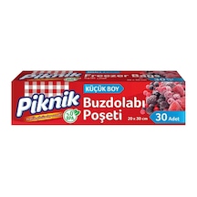 Piknik Buzdolabı Poşeti Küçük 30'lu
