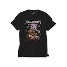 Megadeth Cyber Army Siyah Tişört Siyah