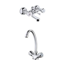Erce Klasik Banyo + Eviye Bataryası