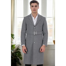 Plt8400 Dewberry Erkek Palto-gri-2 Gri-2