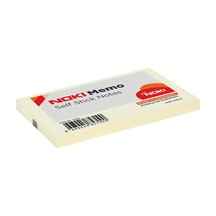 Gıpta Stick'n Yapışkanlı Not Kağıdı 76x127 Pastel Sarı 100 Yaprak