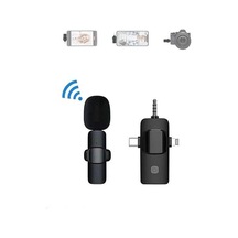Daytona K9-c1 Wireless 3ın1 Kablosuz Type-c - Lightning 3,5mm Jak - Tekli Kablosuz Yaka Mikrofonu