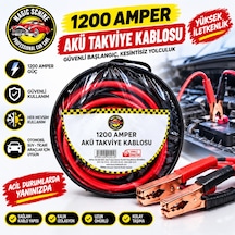 Akü Takviye Kablosu 1200 Amper Kablolu Çantalı 1.sınıf