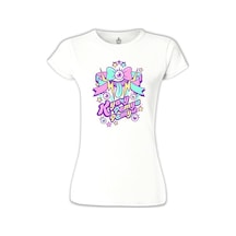 Kyary Pamyu Pamyu Beyaz Kadın Tshirt 001
