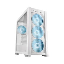 Asus GT302 E-atx Mid Tower Tuf Gaming Argb Tempered Glass Bilgisayar Kasası Beyaz