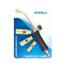 Propan Tav ve Kaynak Takimi 22-28-32 Mm Pirinç Başlıklı Set Siyah - Sarı