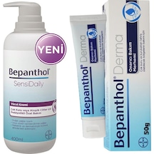 Bepanthol Sensidaily Pompalı Vücut Kremi 400 ML + Bepanthol Derma