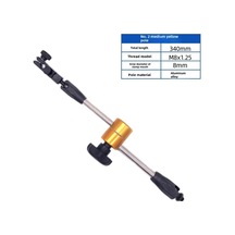 Xiyyadms Ortamlı Manyetik Ölçüm Ayakçığı - Evrensel Ayar Özelliği İle Mikrometre Ve Ölçüm Araçları İçin Dayanıklı Destek Sistemi Orta Sarı Çubuk