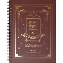 Morning Glory 7000 Çizgili Defter 26x19 Cm Bordo 11131-88876