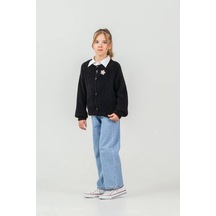 Miss Melinda Kids Sakallı Triko Kız 3 Lü Takım 5-8 Yaş -360770 - Siyah Siyah