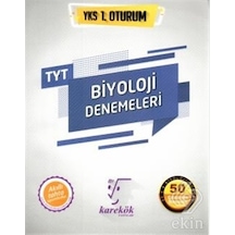TYT Biyoloji Denemeleri-YKS 1.Oturum -  Karekök Eğitim Yayın