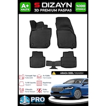 S-dizayn Skoda Superb 3d Pro Havuzlu Paspas 2024 Üzeri A+ Kalite