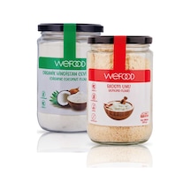 Wefood Glutensiz Badem Unu 250 gr + Organik Hindistan Cevizi Unu