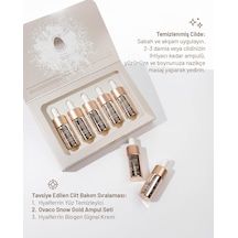 Ovaco Egg B.p Cell Ampul Snow Gold Edition, Yumurta Kök Hücreli Yaşlanma Karşıtı Yoğun Serum, 11ml X 5 Ampul, Cilt Sıkılaştırıcı, Yaşlanmayı Tersine Çeviren Ve Yenileyici Serum