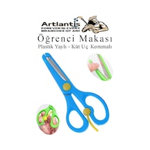 Öğrenci Makası Plastik Yaylı Ve Küt Uç Korumalı 1 Adet Okul Makası Çocuk Makası Çocuklar İçin Güvenli Okul Öncesi Anasınıfı Etkinlik