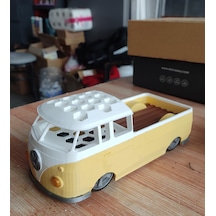 Vw Bus Doka Dekoratif Kalemlik Açık Sarı