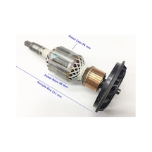 Bosch Uyumlu Tipi Gsh 11 E - 11 De Endüvi Rotor Kollektör