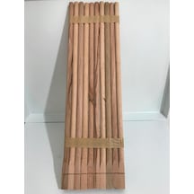 Tahta Tünek 10 Adet 40 Cm Ahşap Tünek