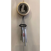 Deprem Zili Rüzgar Çanı Allah Esma Ül Hüsna 5 Metal Boru