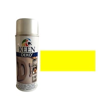 Keen Deko Sprey Boya 400Ml 32001 Fosforlu Sarı